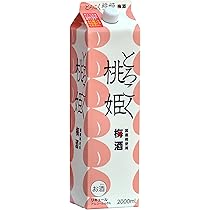 桃ひろさん専用② Amazon.co.jp: 中田食品 とろこく桃姫 桃たっぷり梅酒 2Lパック もも