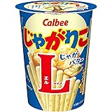 カルビー じゃがりこじゃがバター 青色 Lサイズ 66g×12個