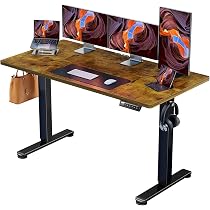 ErGear 電動 昇降デスク 一枚板 スタンディングデスク 幅140cm Amazon | ErGear 電動 オフィスワークテーブル 昇降式デスク