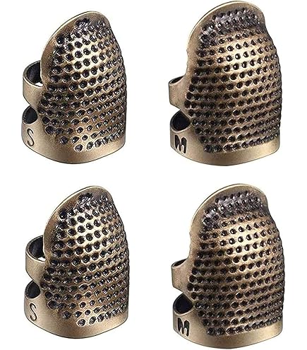 裁縫用指ぬき各種。世界各国の指ぬき。 Amazon.co.jp: 裁縫指ぬき 6個 メタルソーイングシンブル