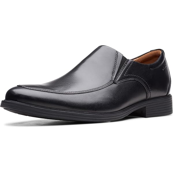 Clarks Homme Flexway Step Mocassin Cuir Marron Clair - Chaussures Décontractées Confortables