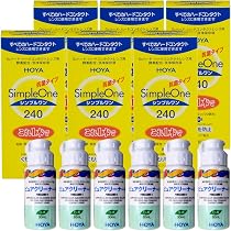 【strawberry】HOYAシンプルワン240ml（6本セット） Amazon | シンプルワン 240ml×6本+ピュアクリーナーH 30ml×6本付