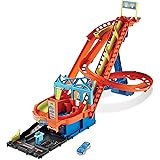 ホットウィール(Hot Wheels) ジェットコースター プレイセット(ミニカー1台付) 【ミニカー】【4才~】【プレゼント】 HDP04