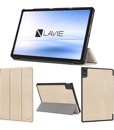 Amazon | PC-AC-AD047C LAVIE Tab T11用 タブレットカバー(ルナグレー