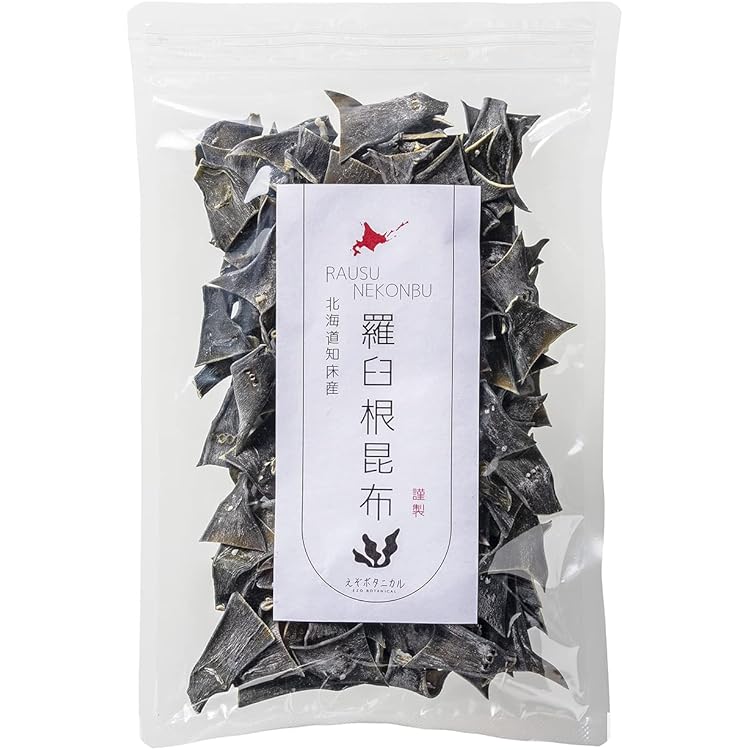 Amazon.co.jp: 北海道歯舞漁港産 極上 肉厚 厚葉根昆布 200g｜水出し