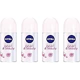 (Pack of 4) Nivea Pearl & Beauty Anti-perspirant Deodorant Roll On for Women 4x50ml - (4パック) ニベアパールそしてビューティー制汗剤デオドラントロールオン女性の