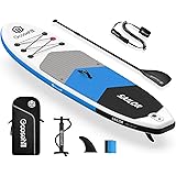 Goosehill Tribe Series All-Around Inflatable Stand Up Paddle Board, Premium SUP Package, 10'6" Long 32" Wide 6" Thick