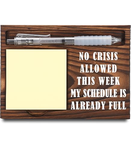 Never Forget The Difference You Make - Wooden Sticky Note Holder Appreciation Gift For Desk