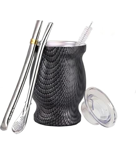マテ壺、マテ茶、ストロー　3点セット Amazon.co.jp: マテ茶 マテゴードセット ストロー マテ茶ひょうたん