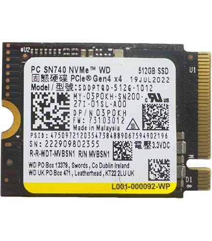 Amazon | Lenovo SSD M.2 2280 PCIe NVMe 512GB Opal 2 0 FRU SSD M.2