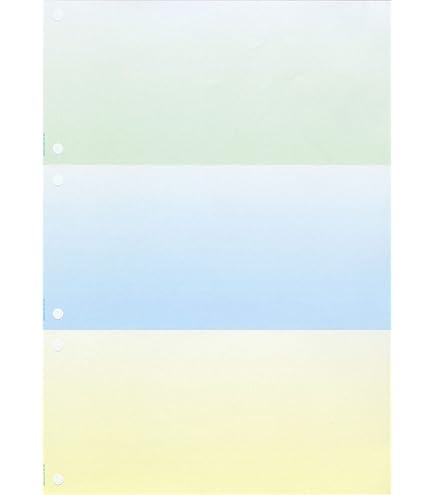 Amazon | 【ミシン目用紙】 A4サイズ 6分割 100枚 スーパー