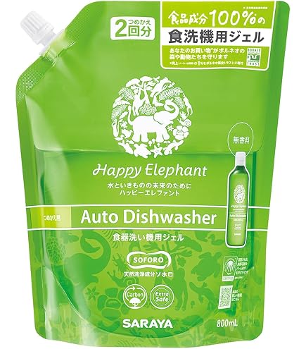 Amazon | サラヤ ハッピーエレファント 液体洗たく用洗剤 詰替用