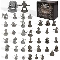 Amazon | Path Gaming ファンタジー種族 総勢50体ミニチュアキット