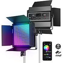Amazon | NEEWER 新版ソフトボックスディフューザー RGB1200 LED