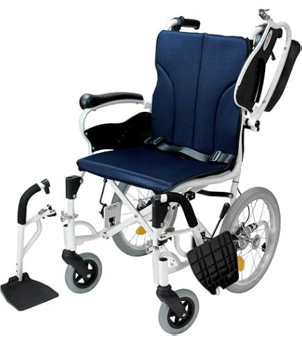 Amazon | ケアテックジャパン 軽量 自走式アルミ製車椅子 CA-12SU