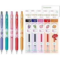 Amazon | 【限定】ゼブラ サラサクリップ0.5 20周年香り付き 5色セット