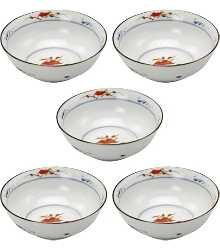 Amazon.co.jp: たち吉 さぎ絵 四方小鉢 5枚セット : ホーム＆キッチン