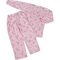 trust map 介護用パジャマ Mサイズ 花柄　３枚 Amazon.co.jp: [trust map] 介護 パジャマ レディース ワンタッチ