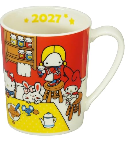 Amazon｜サンリオキャラクターズ (SANRIO) ハローキティ 湯呑み 240ml
