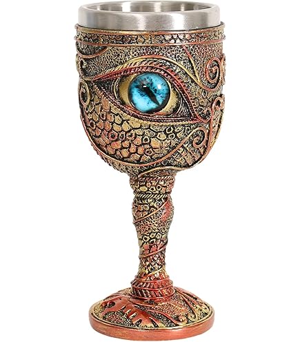 Amazon | 中世のダブルドラゴンワインゴブレット - バレンタイン