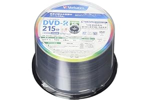 バーベイタムジャパン(Verbatim Japan) 1回録画用 DVD-R DL CPRM 215分 50枚 片面2層 2-8倍速 VHR21HP50V1FFP [フラストレーションフリーパッケージ(FFP)]