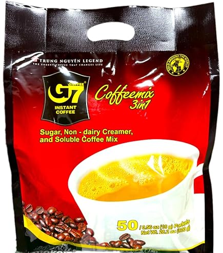 G7 ベトナムコーヒー　カフェオレ　正規品 (16g × 320袋) G7 インスタントベトナムコーヒー カフェオレ 3IN1 16×20袋 × 2箱