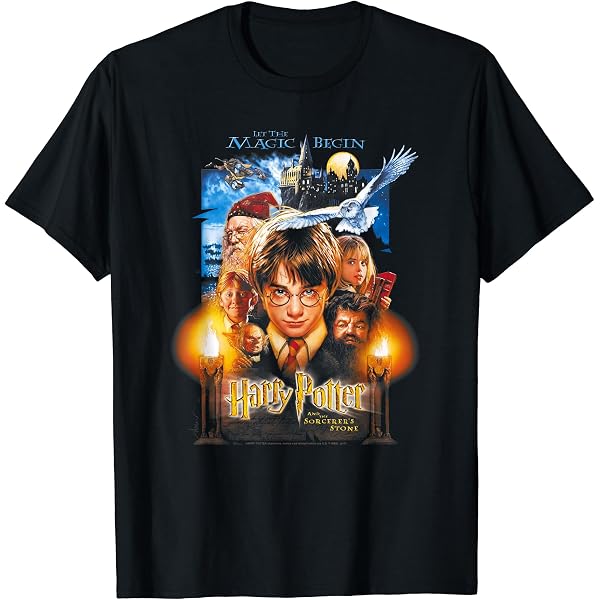 Amazon | ハリーポッターの秘密の部屋ポスター Tシャツ | Tシャツ