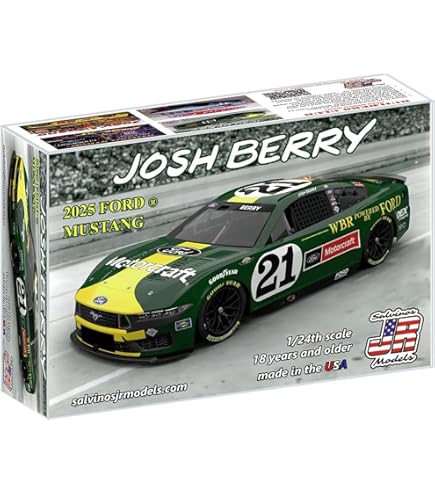 Amazon | サルビノス J・R モデル 1/24 NASCAR 2023 カマロ ZL1 NASCAR