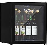 SunRuck サンルック 冷庫さんceller 16本収納 ペルチェ方式 ガラスドアタイプ 8～18℃ 日本酒セラー ワインセラー 冷蔵庫 庫内LED 小型 1ドア SR-W416-K ブラック