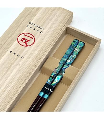 Amazon | 若狭塗 夫婦箸 ギフトセット 閃光 21cm 23cm 日本製 国産 箸