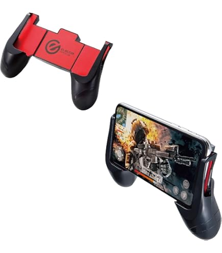 Amazon | エレコム スマートフォン用 ゲーミング ボタン付き