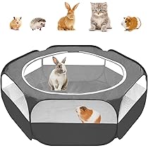 Amazon | Amakunft ペットサークル 折りたたみ うさぎ 部屋んぽ