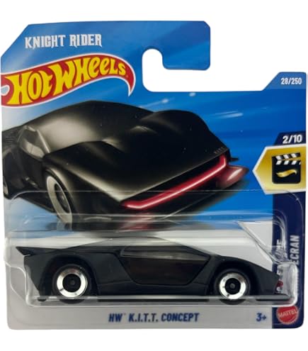 Amazon | Hot Wheels K.I.T.T.コンセプト、HW Screen Time 1/10 [騎士