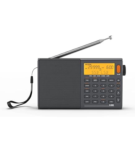 Amazon.co.jp: XHDATA D808 ポータブル AM FM SW LW エアバンドラジオ