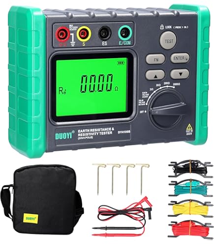 Amazon.co.jp: KYORITSU 4105Aデジタルアース抵抗テスターKYORITSU KEW