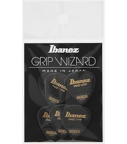 Amazon | Ibanez 滑り止め素材を使用したピック Grip Wizard