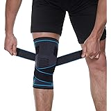 YXTC 膝サポーター 医療用 スポーツ 登山 ランニング サッカー バスケ 靭帯 損傷回復 半月板損傷 筋肉保護 左右兼用 1枚入り S-L