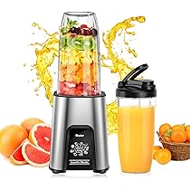 Amazon | ジューサー ミキサー【1台多役・850W ハイパワー ·790ML大