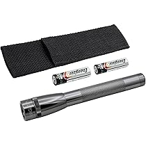 Amazon | MAG-LITE(マグライト) ミニマグ 3W LED 単3×2本 グレー