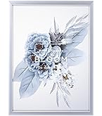 Amazon｜Francfranc フランフラン ドライフラワー アートボード ブルー