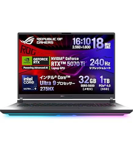 Amazon.co.jp: ASUS ゲーミングノートPC ROG Strix G16 G614PM