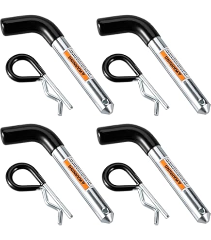 10pcs Wire Lock Pin, 1/4 Inch Heavy Duty Safety Coupler Pin Shaft - View #5