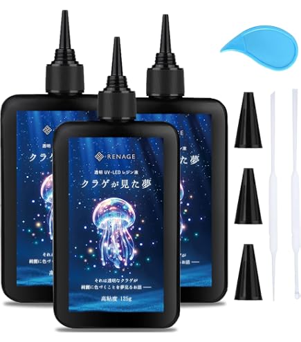 Amazon | レジン液 TikTokでバズっているソフトレジン液 プリン ソフト