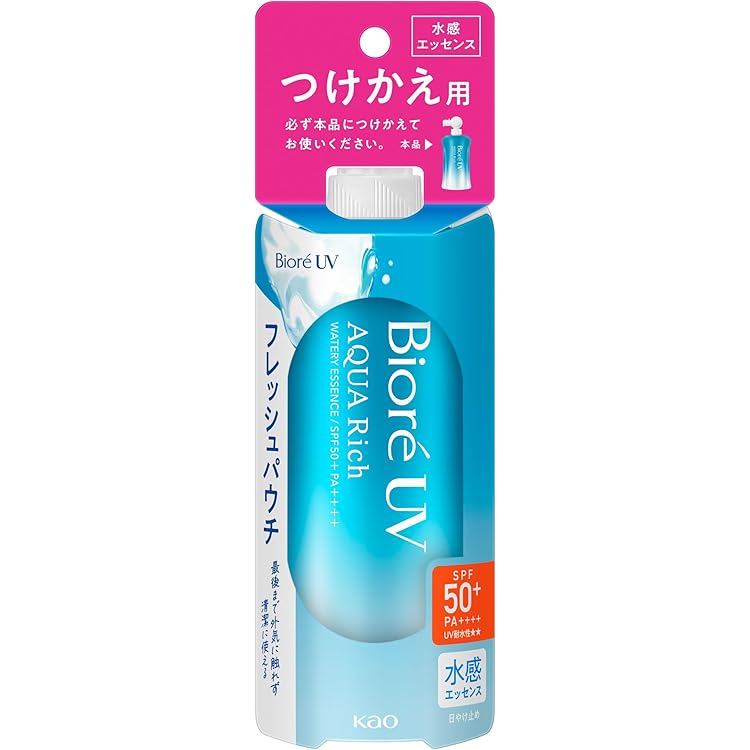 ビオレ UV アクアリッチ ウォータリーエッセンス&ジェルセット　10本 Amazon.co.jp: 花王 ビオレ SPF50+ UV アクアリッチウォータ