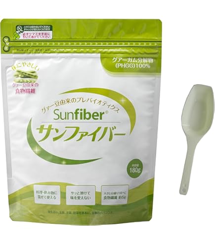 Amazon | グアー豆食物繊維 タイヨーラボ サンファイバー 180g
