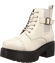 厚底レースアップショートブーツ 6310014 レディース