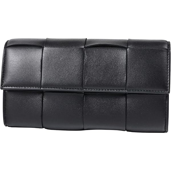 Amazon | [ボッテガヴェネタ] 二つ折り財布 BLACK 666935-V3UH2 8425