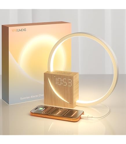 Amazon.co.jp: Philips Wake-Up Light Alarm Clock HF3505/01 with