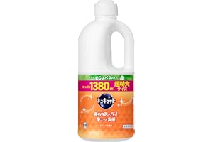 キュキュット 【大容量】 食器用洗剤 長もち泡がパッ! キュッと実感! オレンジの香り 詰替え用 1380ml
