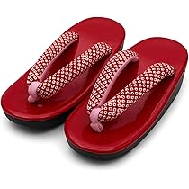 Amazon.co.jp: 七五三 3歳 7歳 子供草履 女の子 赤 レッド